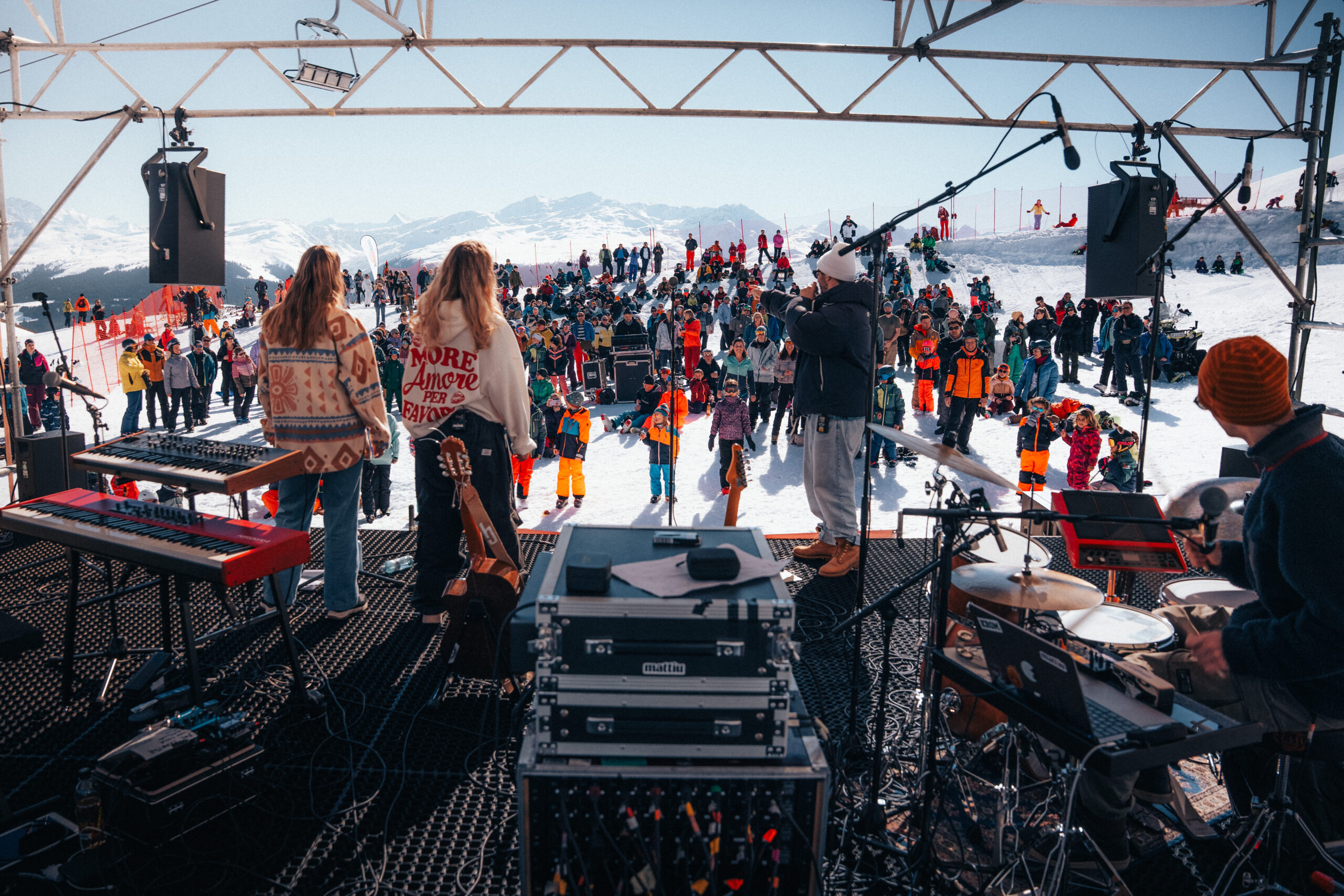 Music events in Brigels during winter