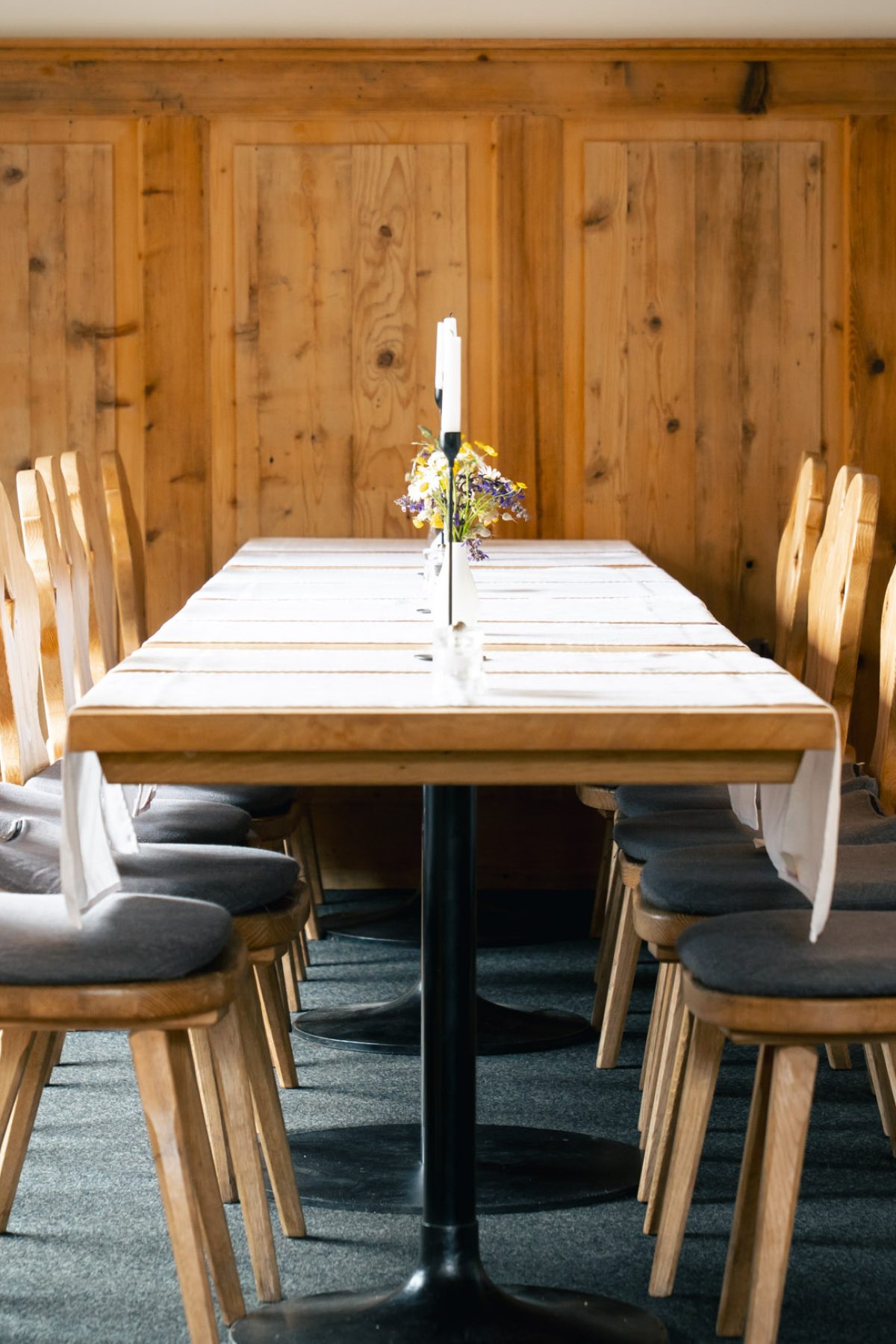 Stübli in the restaurant for smaller events, meetings, or banquets